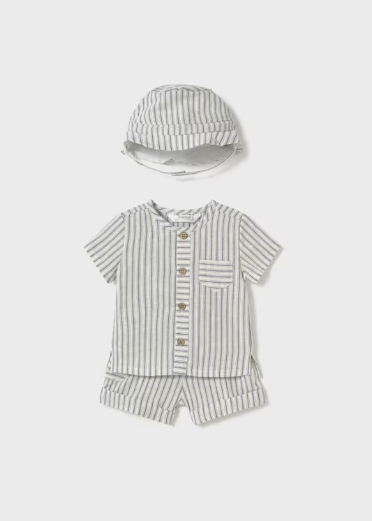 Conjunto 3 piezas lino