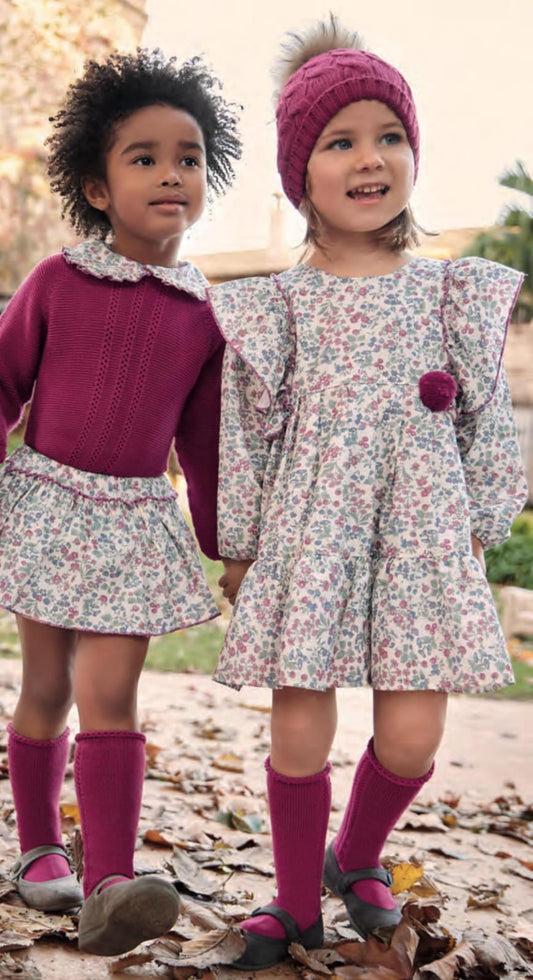 Vestido Flores 25661