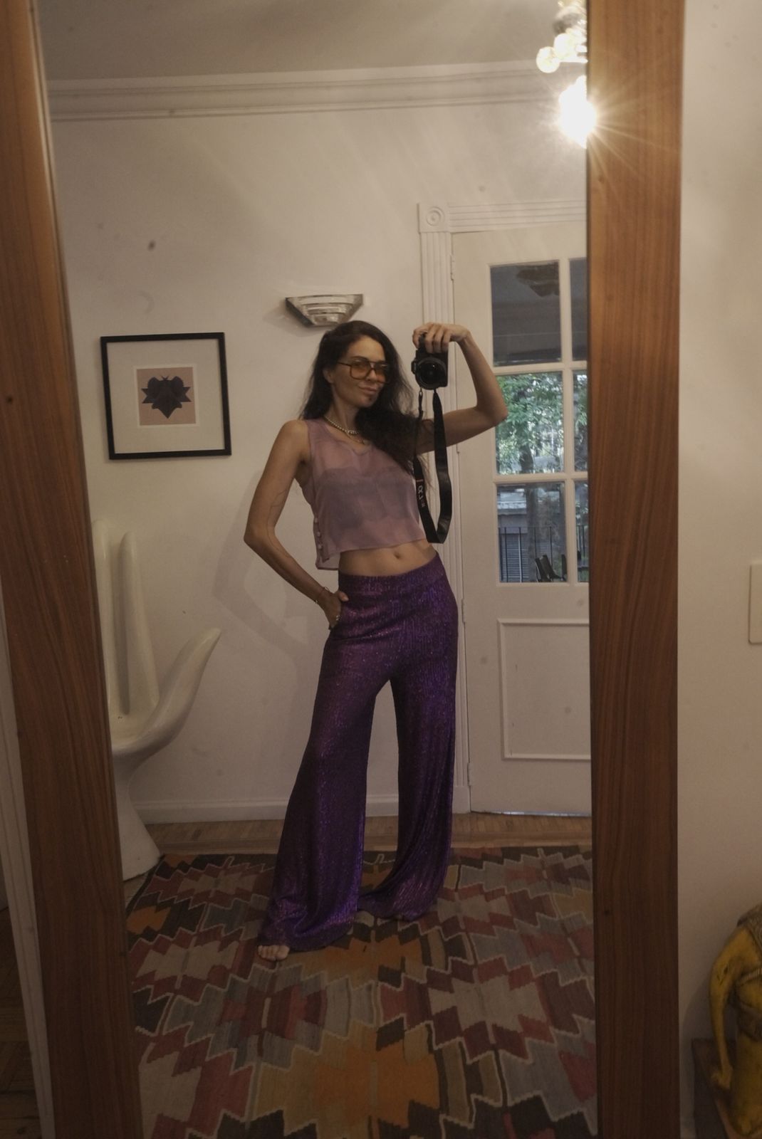 VESTIDO BLUE CRISTALES