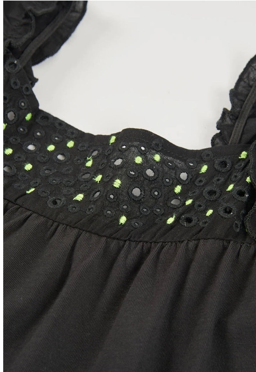 Vestido volantes 890