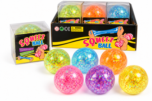 Squeez Ball Squishy - Juguete antiestrés squishy suave