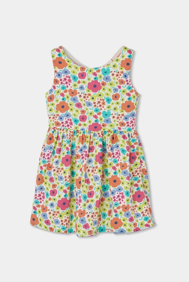 Vestido flores estampado