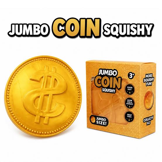 Jumbo Coin Squishy /