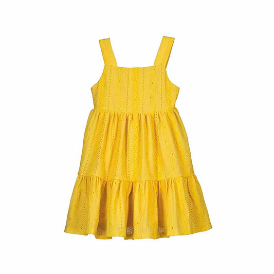 Vestido punto perforado