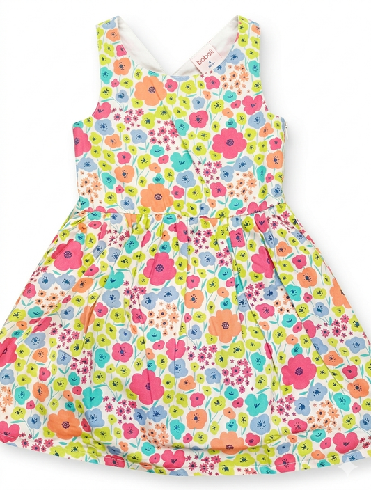Vestido Flores multicolor /