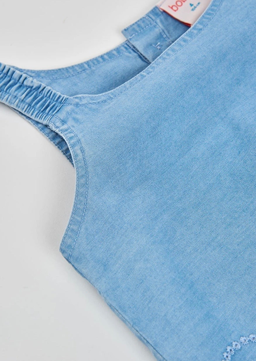 Conjunto Denim Bordado