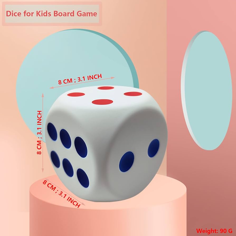 Jumbo Dice Squishy 🎲 /