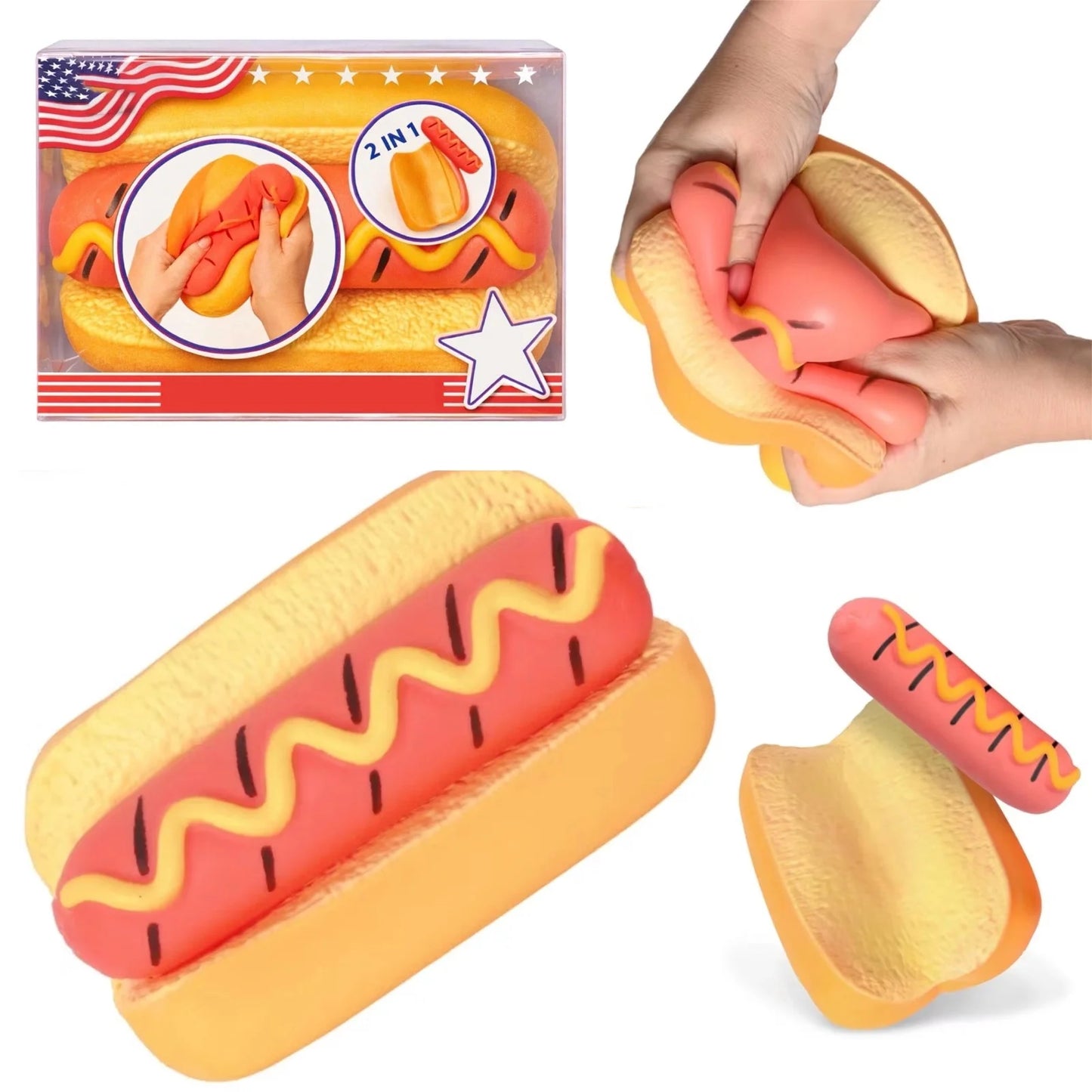 Hot dog sunny days Squishy