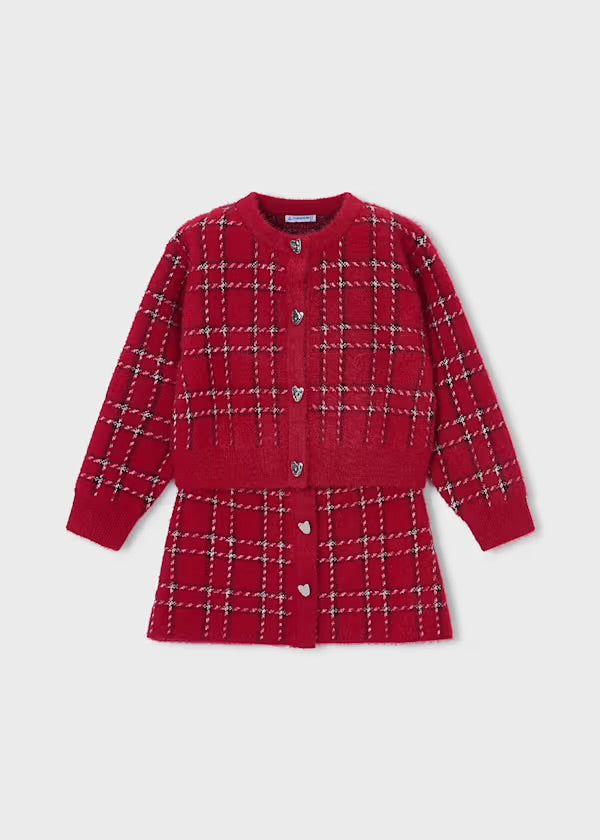 Conj. tricot falda 4935