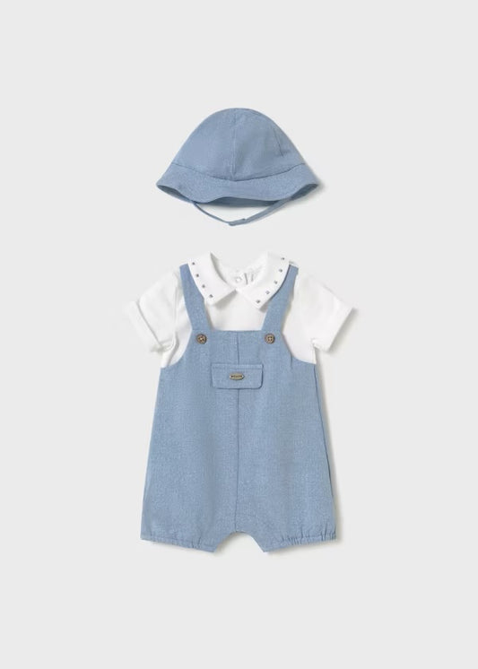 Peto 3 piezas algodón Blue