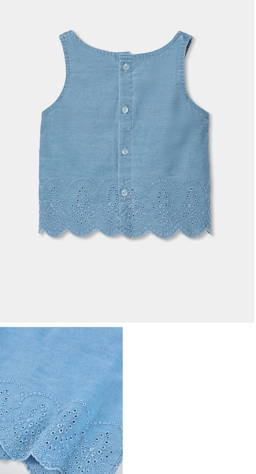 Conjunto Denim Bordado
