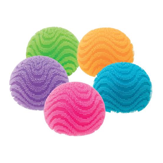 Fuzz Ball Flower - Juguete antiestrés squishy suave