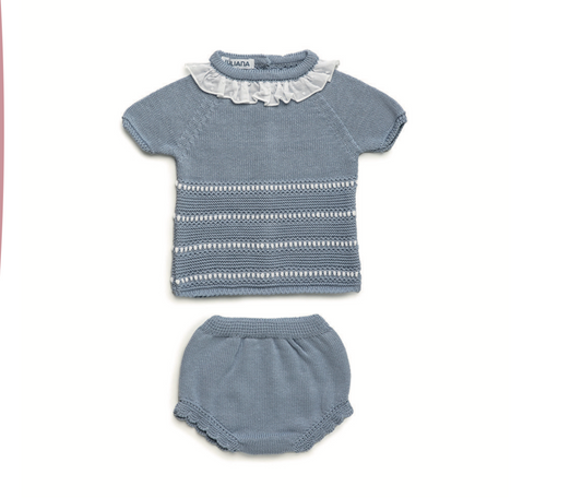Conjunto 2 piezas tejido bb