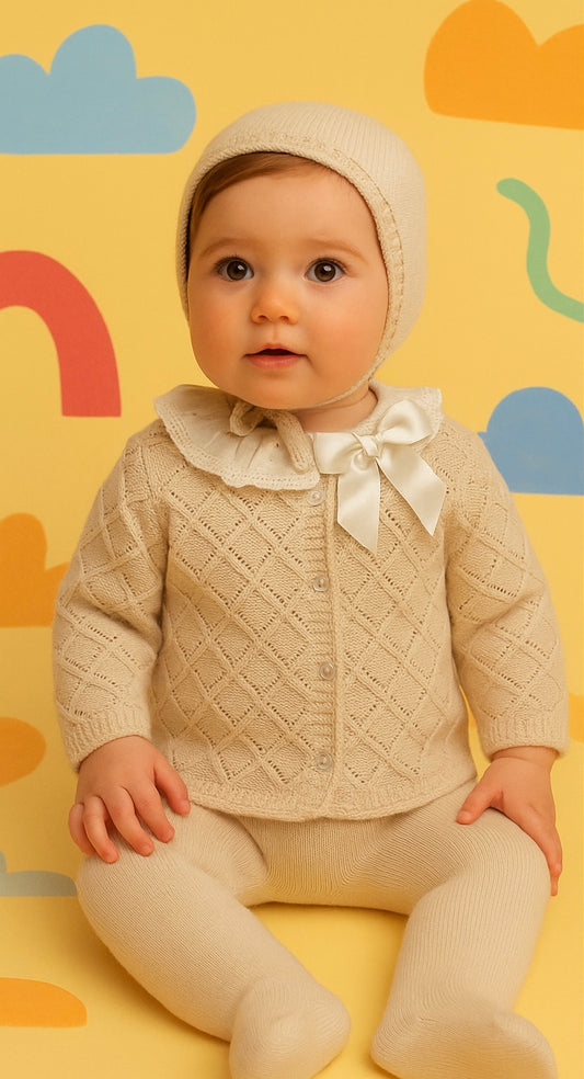 Conjunto calado Polaina