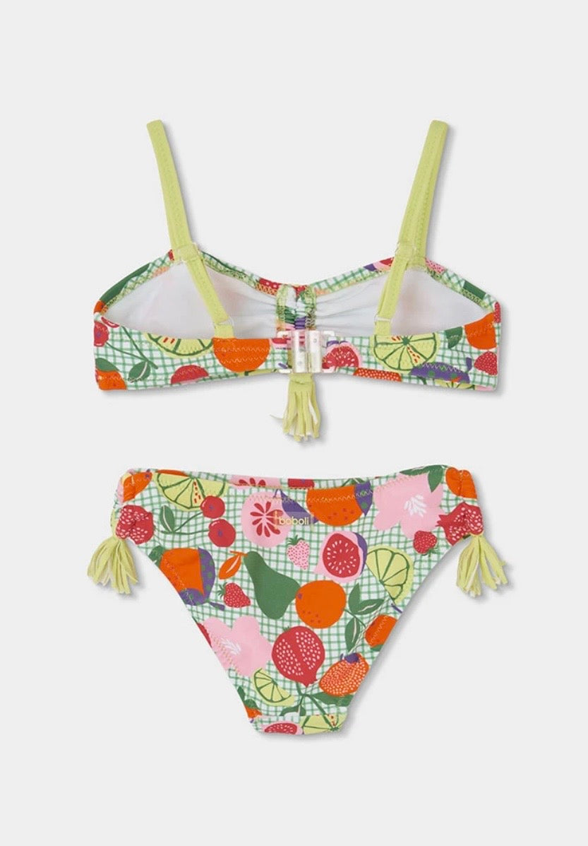 Bañador bikini frutas