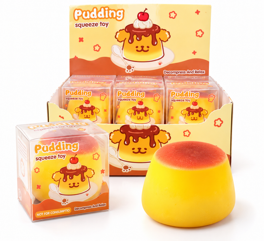Squishy Crispy Pudding 🍮/