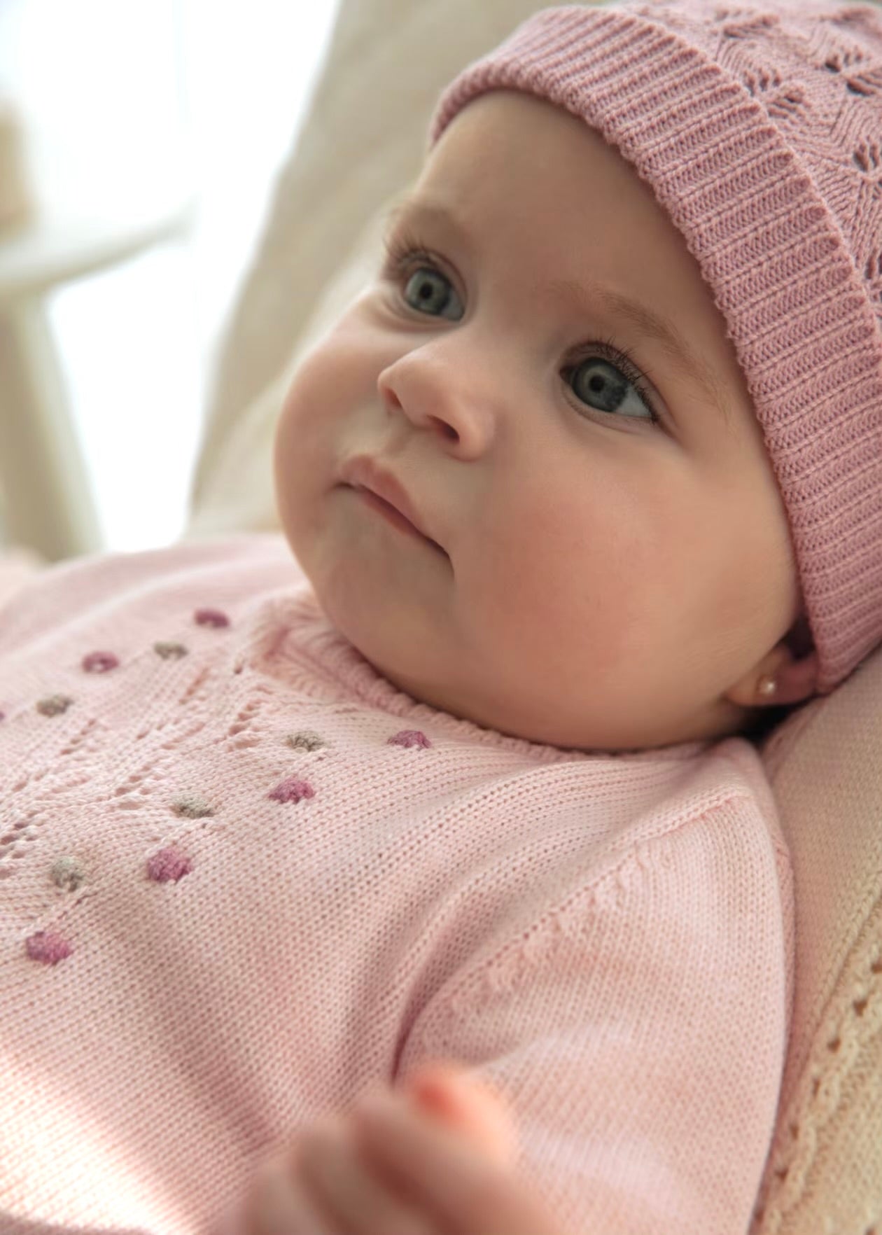 Vestido con gorro pink