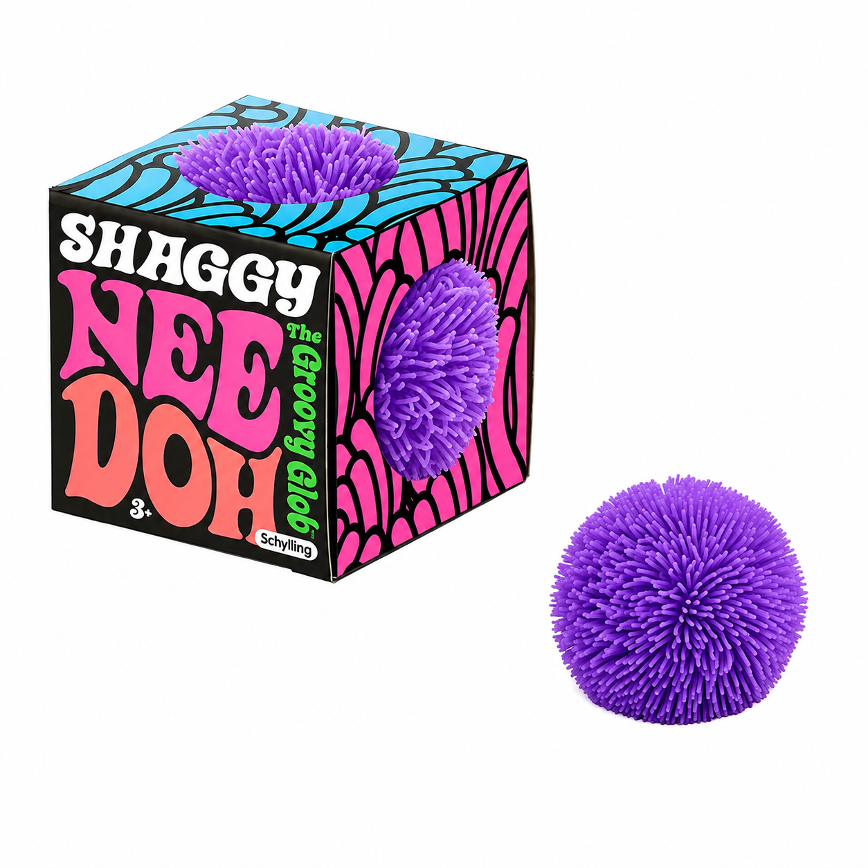 Needoh shaggy morado /