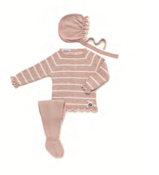 Tejido trenzado palo de rosa 25541