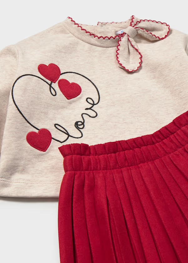 Conj. falda love 2951