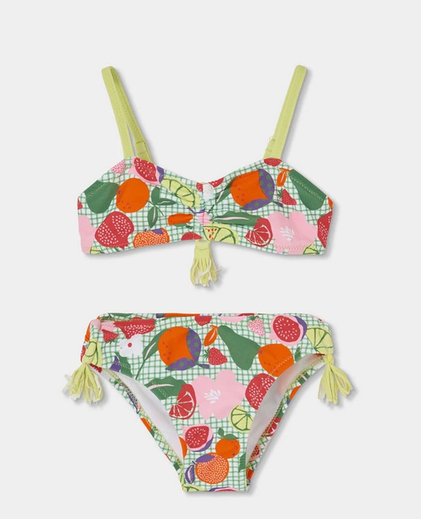 Bañador bikini frutas