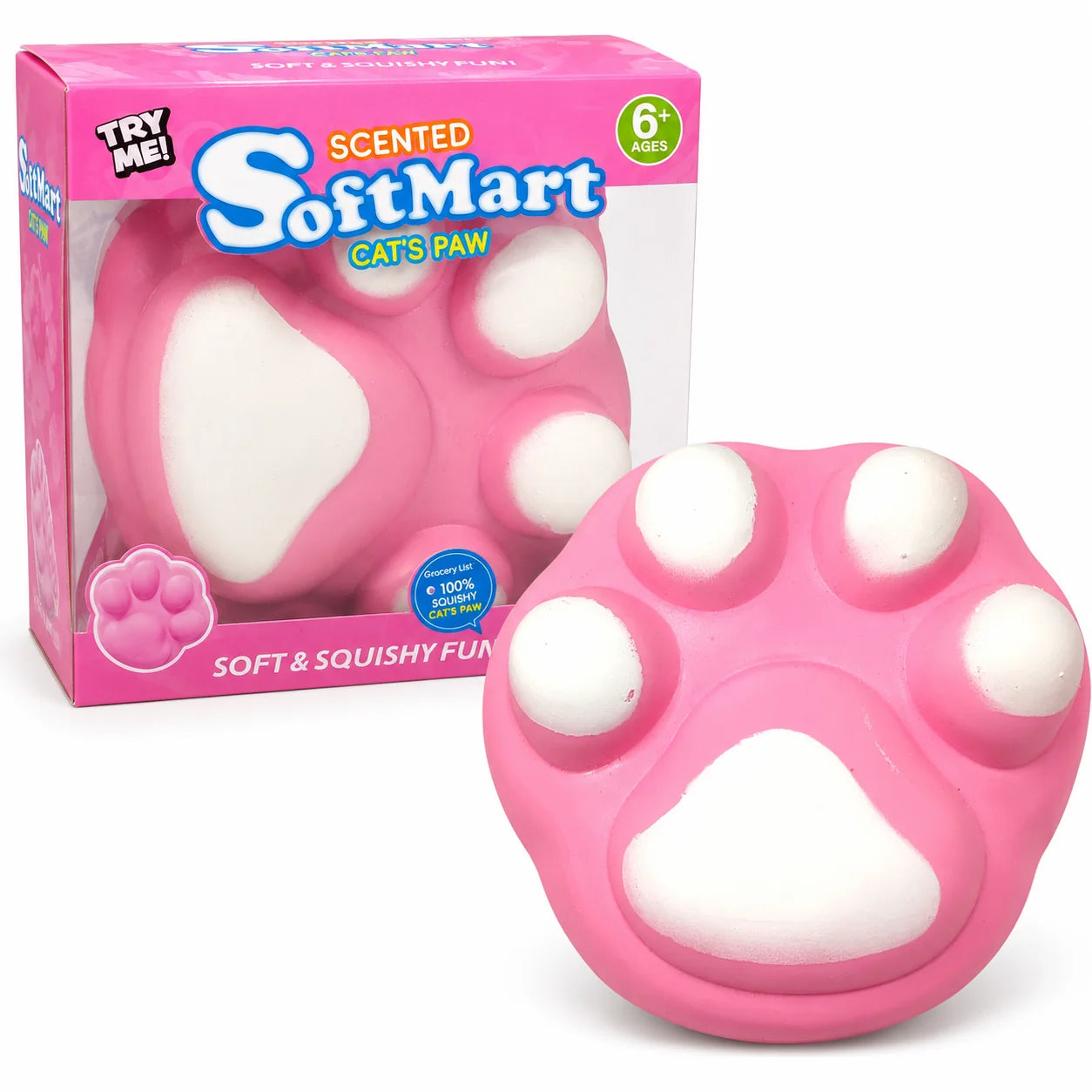 Soft Mart Cat Paw Squishy/