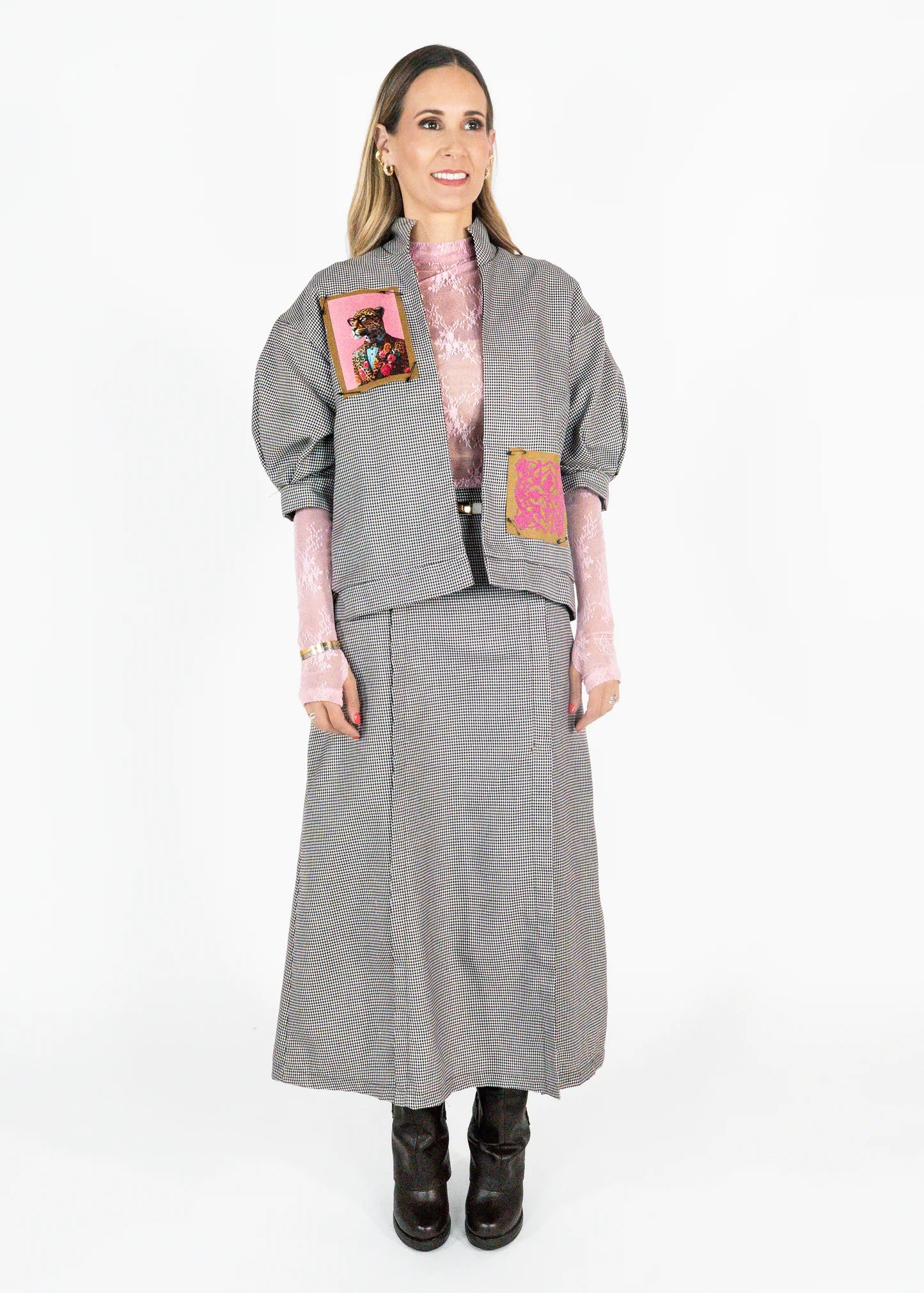 Chaqueta bomber mascotita