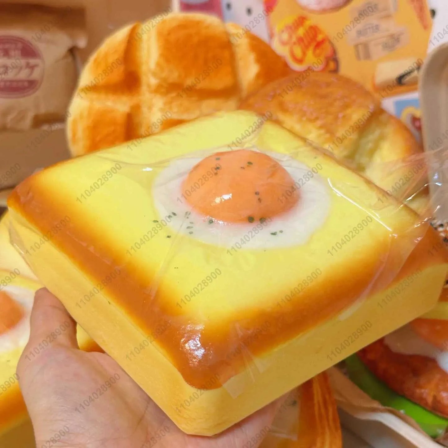 Pan tostado Squishy