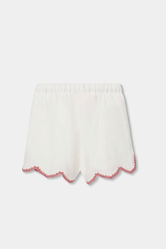 Conjunto tejido blanco