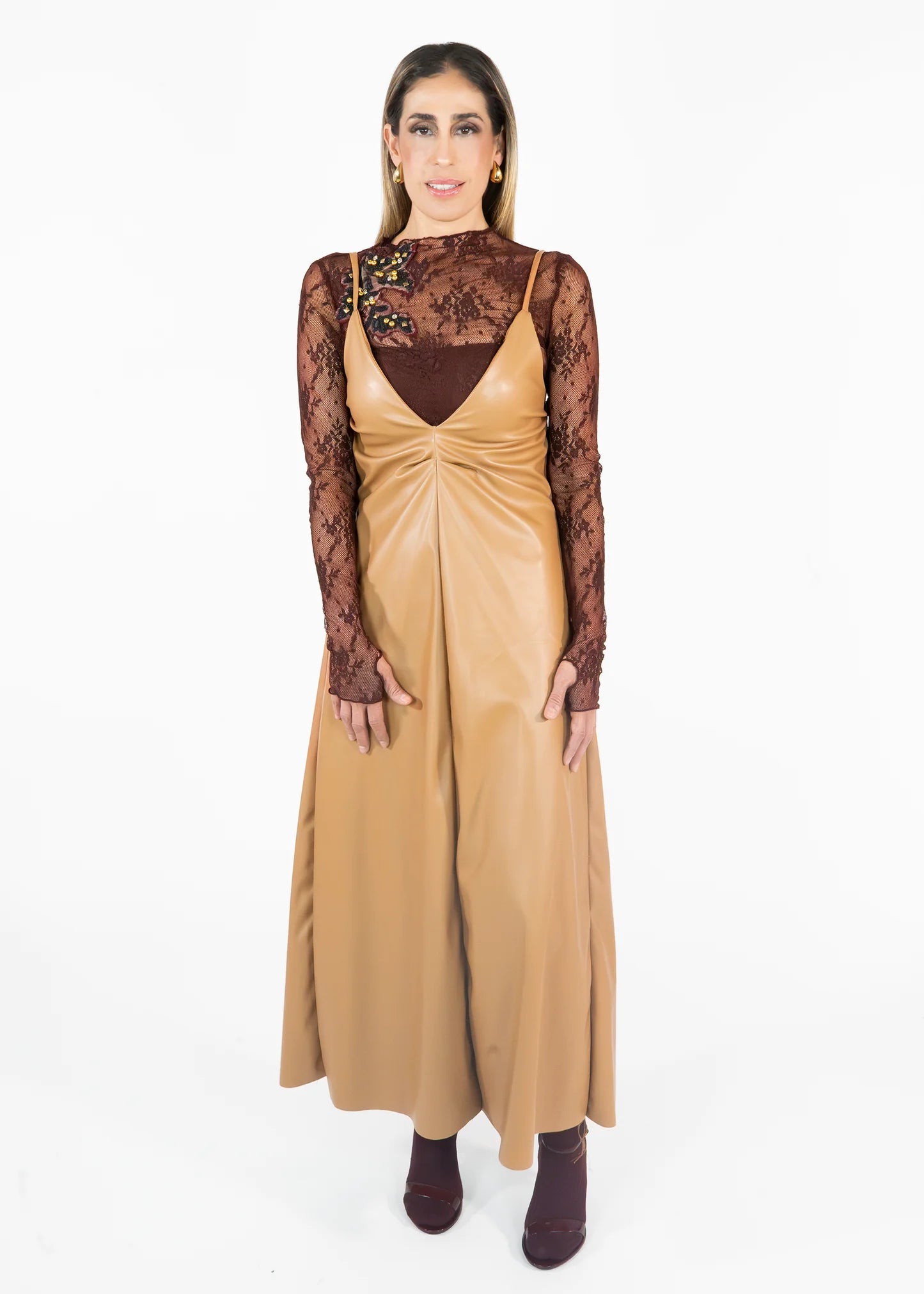 Jumper Vinipiel Beige