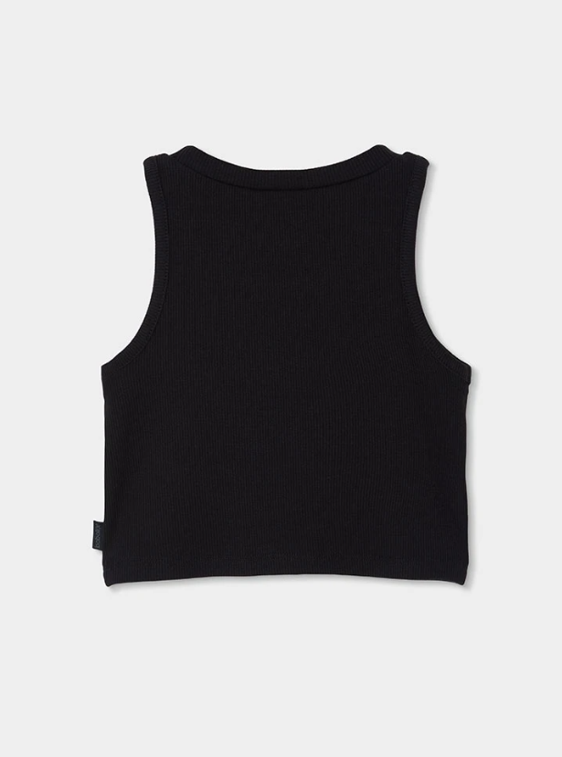 Camisa punto cana negro