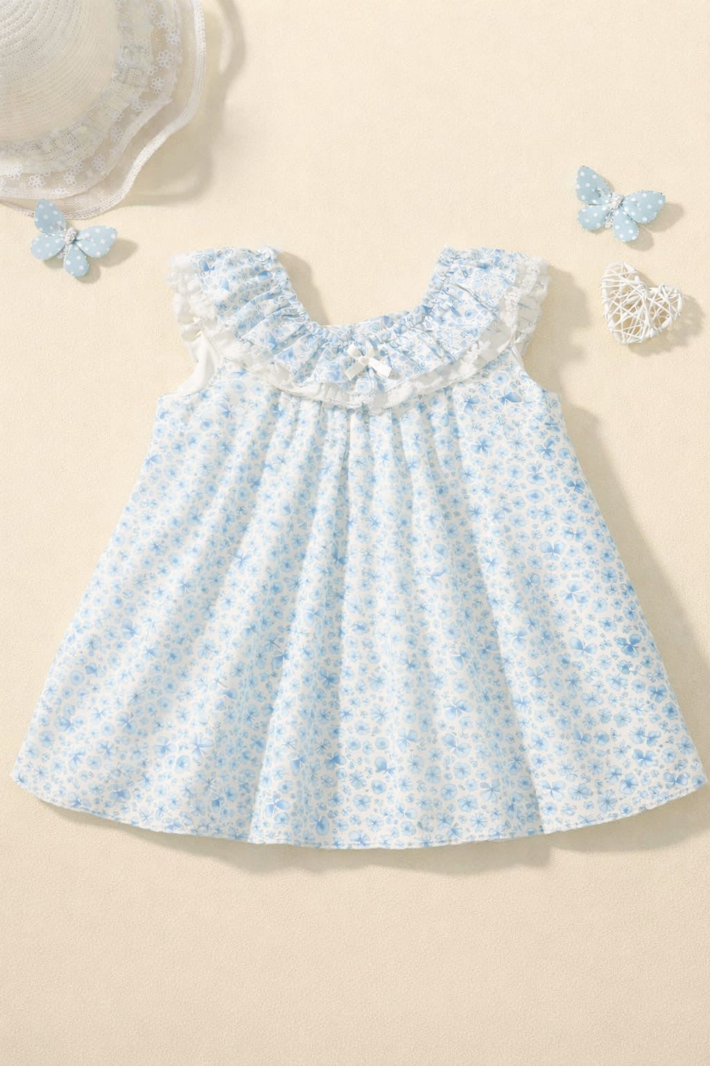 Vestido mariposa voile
