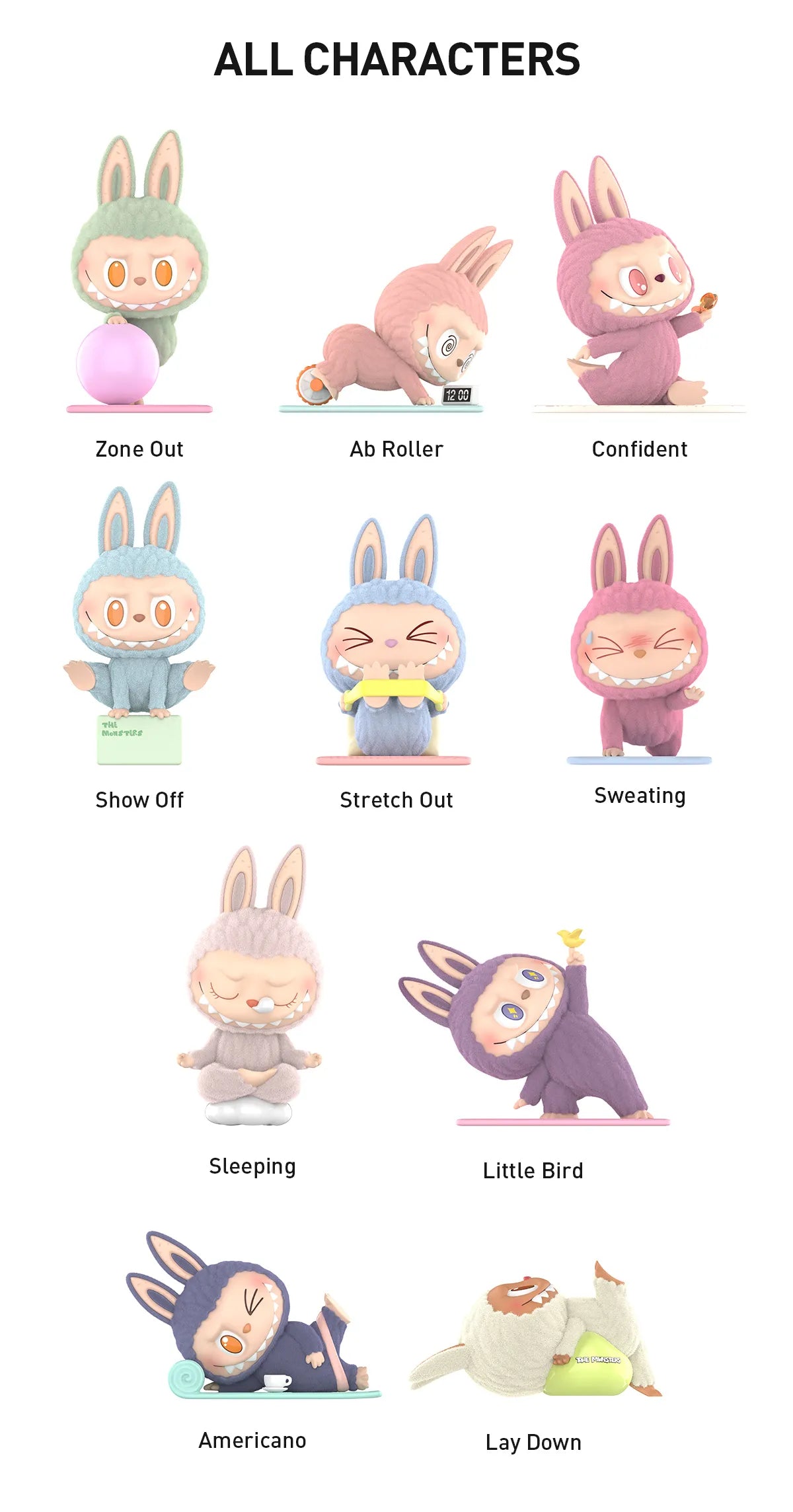 THE MONSTERS  LAZY YOGA