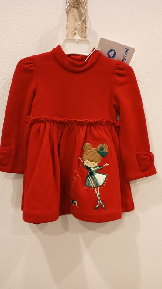 Vestido rojo muńequita