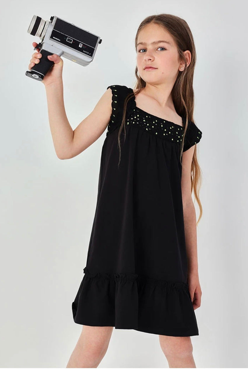 Vestido volantes 890