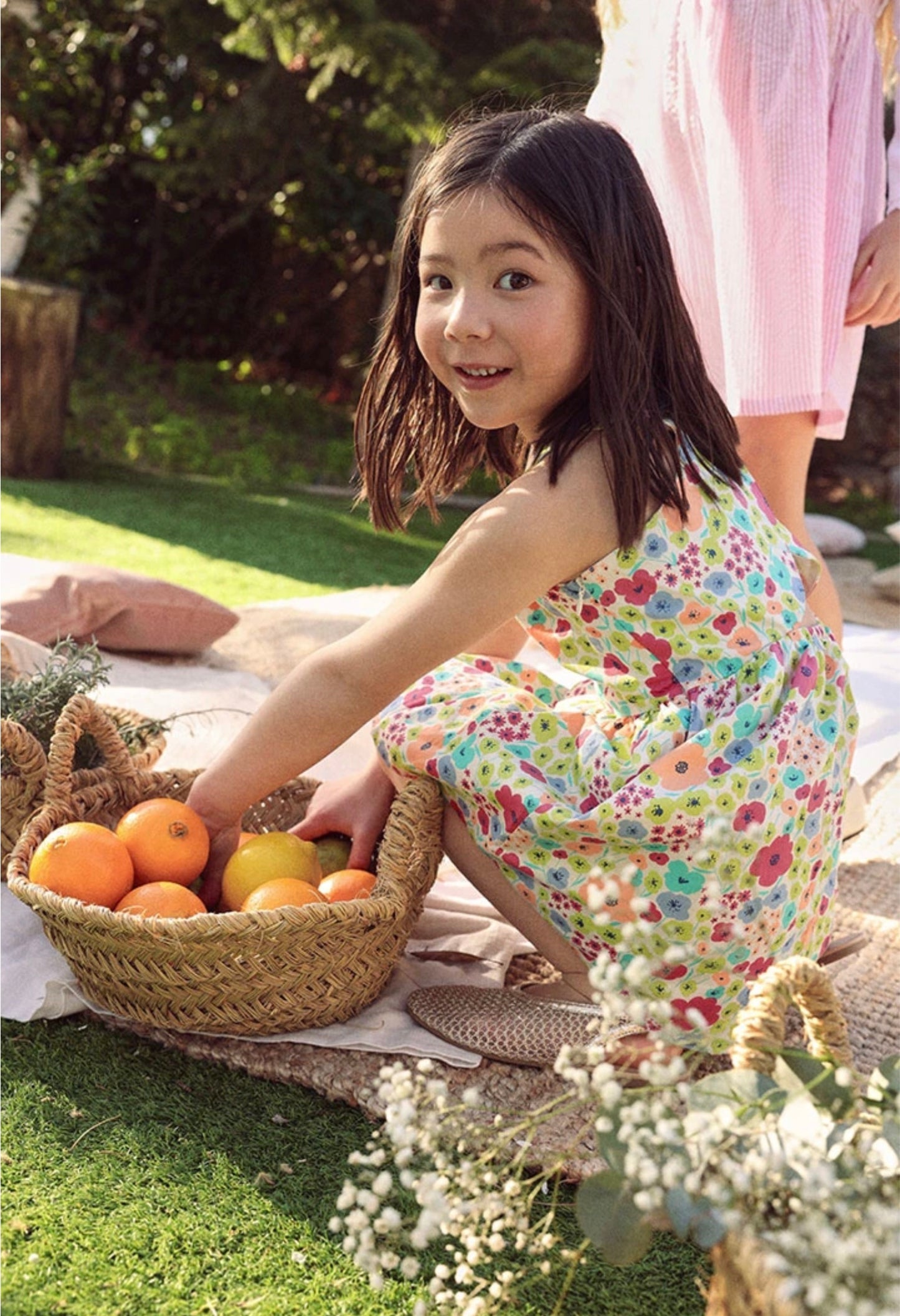 Vestido flores estampado