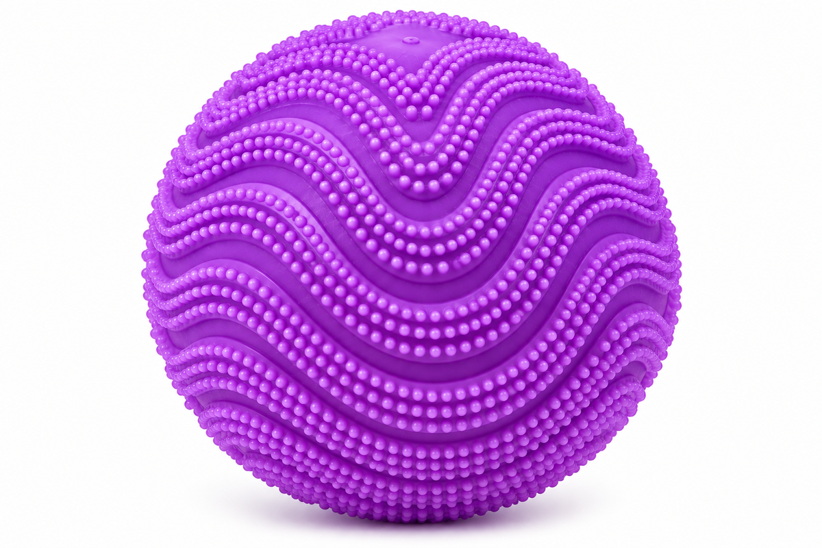 Fuzz Ball Flower - Juguete antiestrés squishy suave
