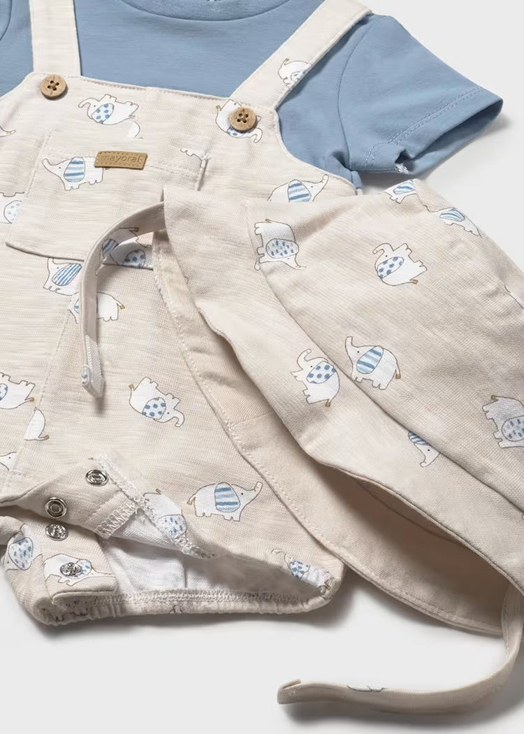 Pelele peto y gorro 1607