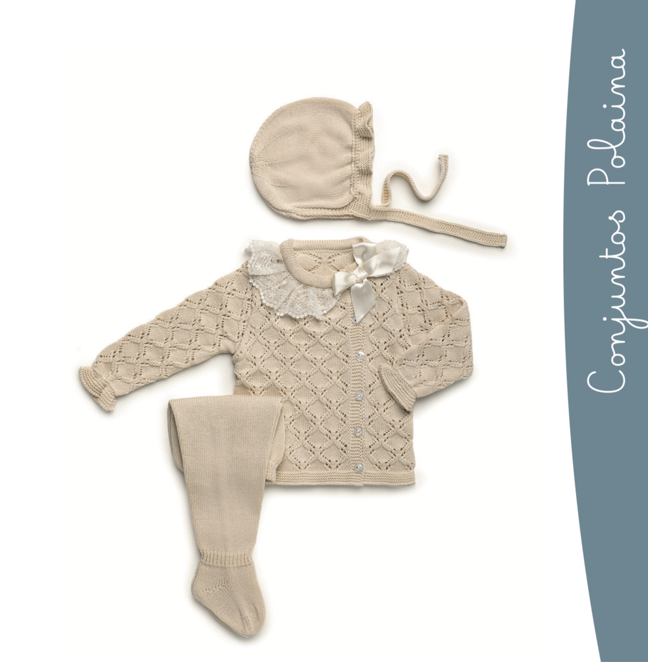 Conjunto calado Polaina