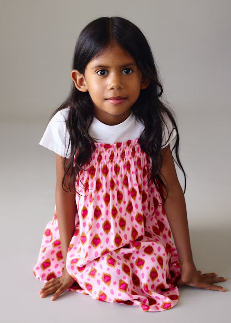 Vestido combinado 3933