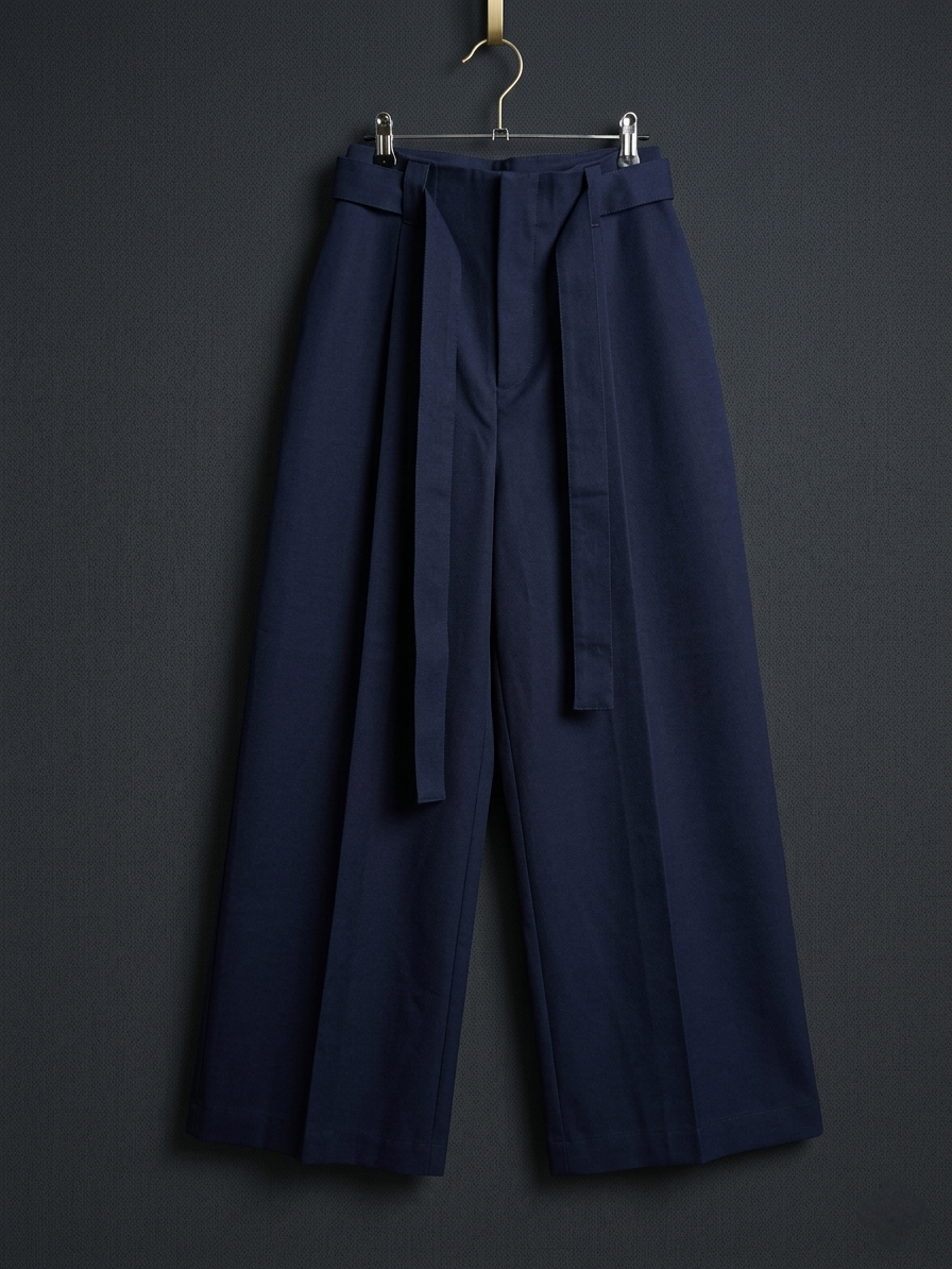 Pantalón lino largo