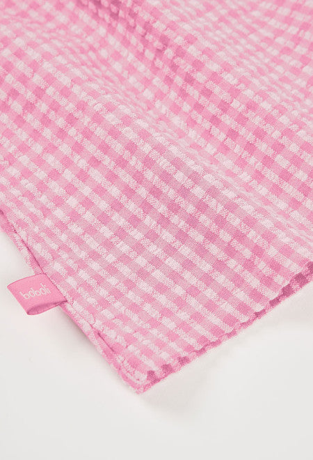 Vestido cuadros rosa 9828