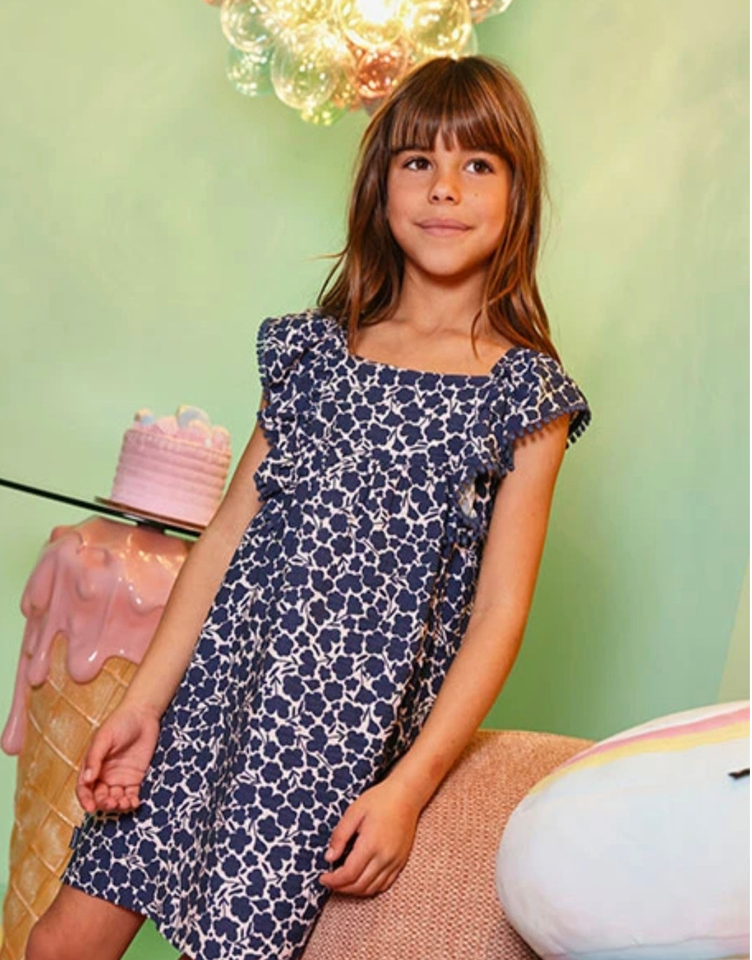 Vestido estampado 9795