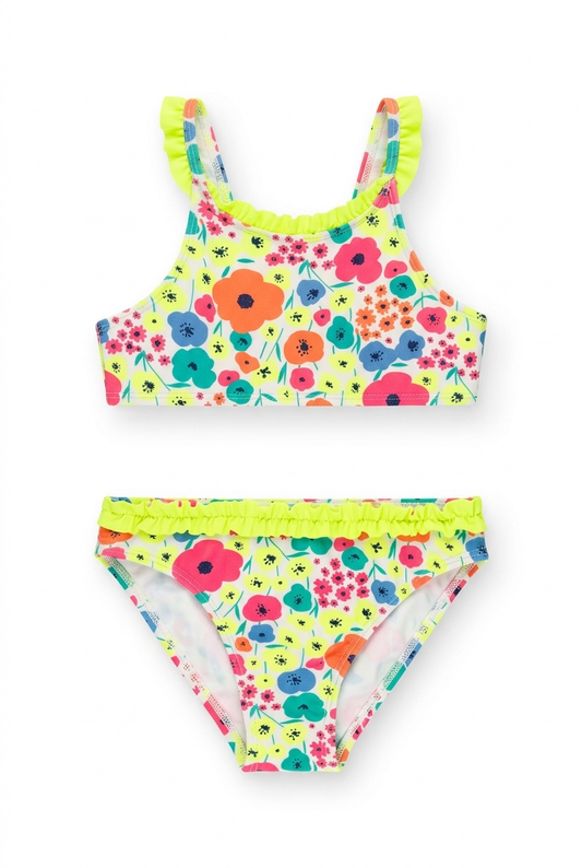 Bañador bikini flores