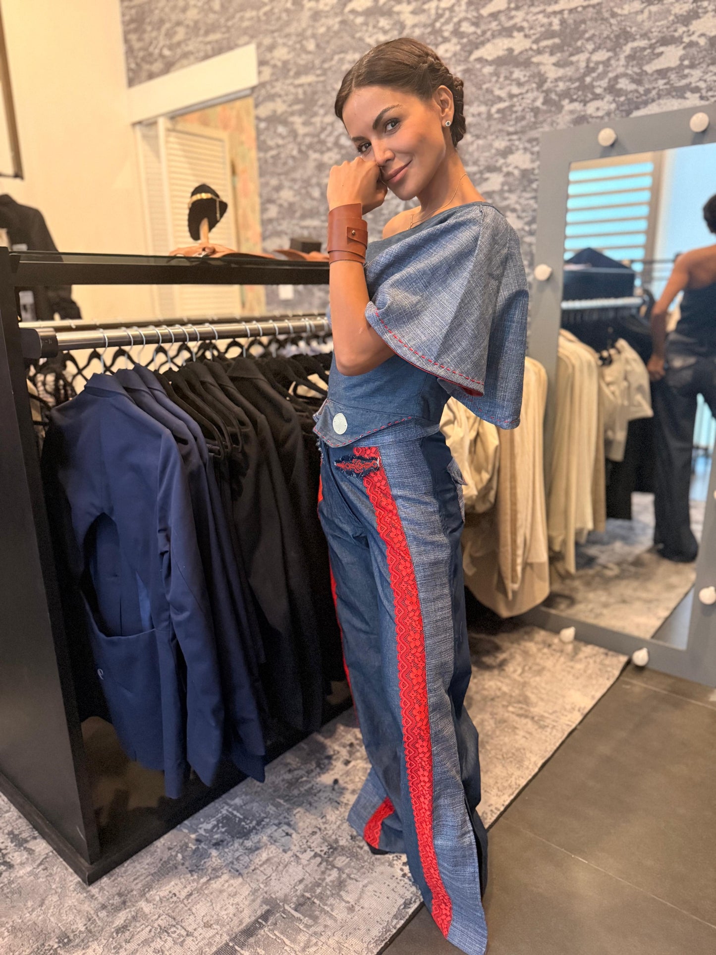 Pantalón Mamayita mezclilla