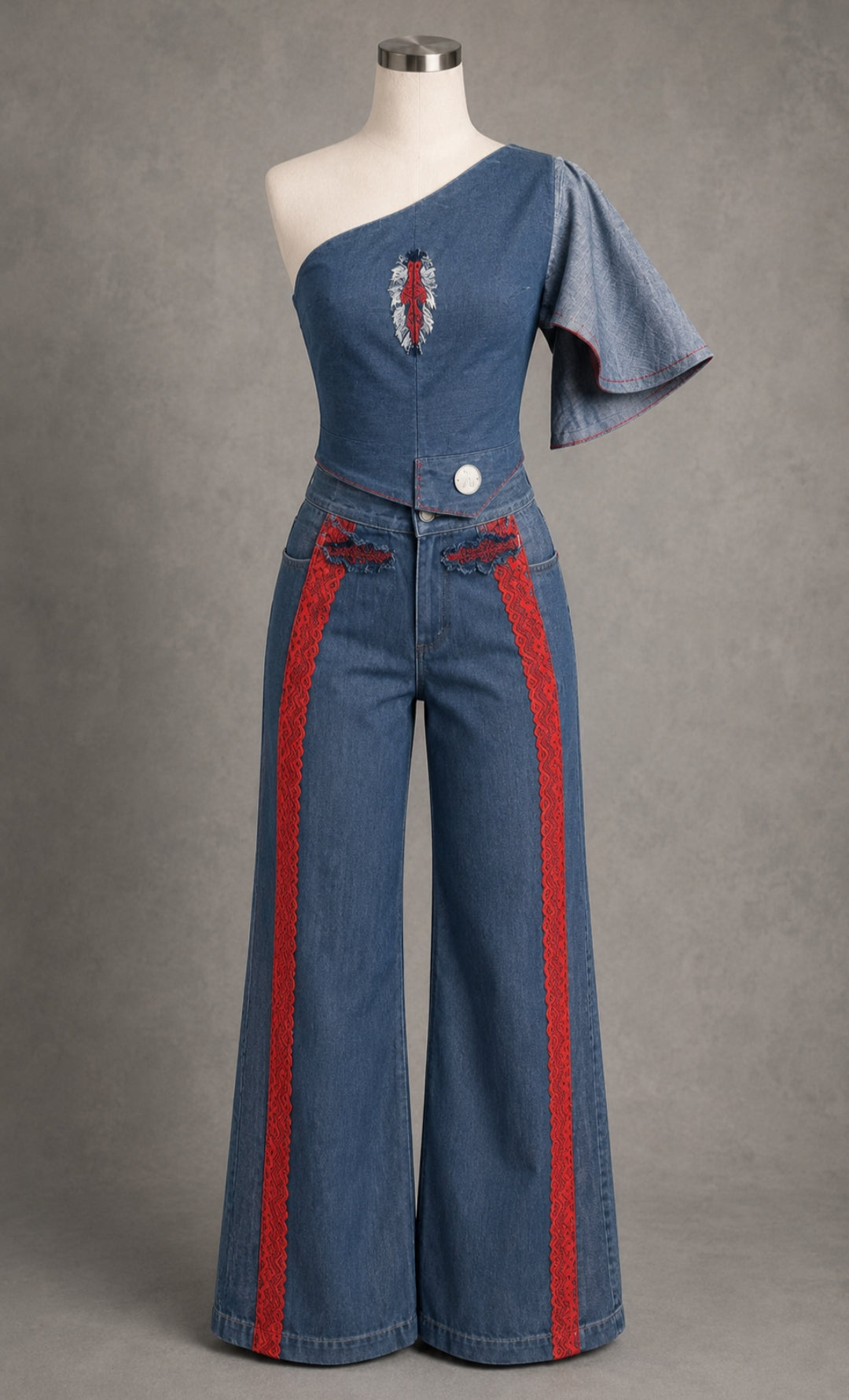 Pantalón Mamayita mezclilla