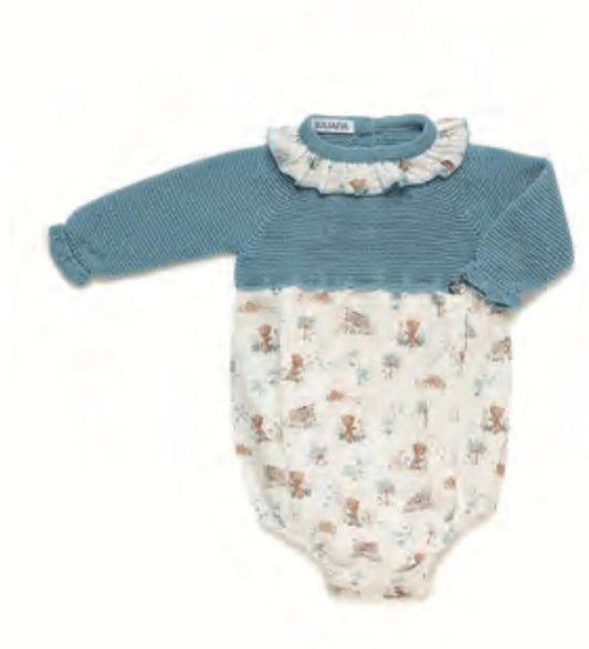 Pelele punto animalitos