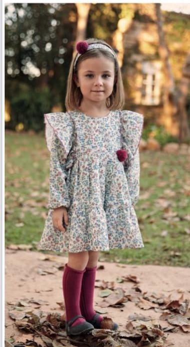 Vestido Flores 25661