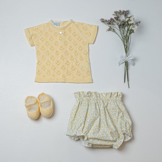 Conjuntito dos piezas amarillo